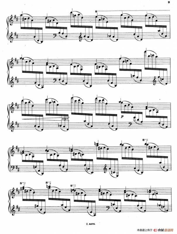 Charakterskizzen Op.40（个性素描 1. 幻影 Vision）