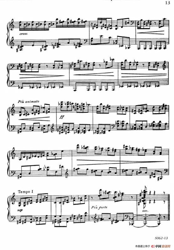 Arabesques Op.42（阿拉伯风格曲 8. 主教）