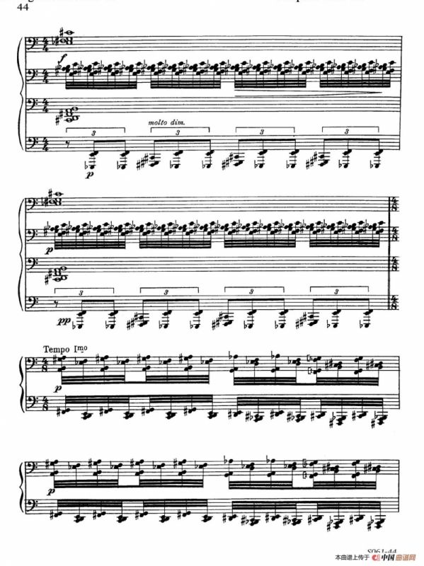 Poems of 1917 Op.41（1917之诗 8. 战争）