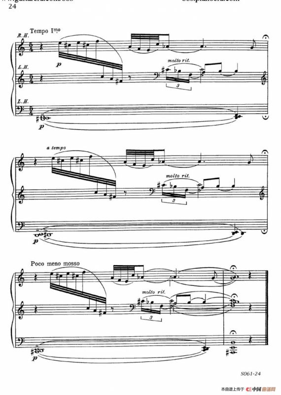 Poems of 1917 Op.41（1917之诗 5. 战争之夜的沉思）