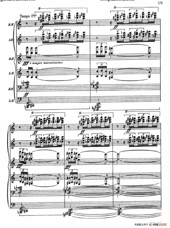 Poems of 1917 Op.41（1917之诗 4. 被侵略者的愤怒）