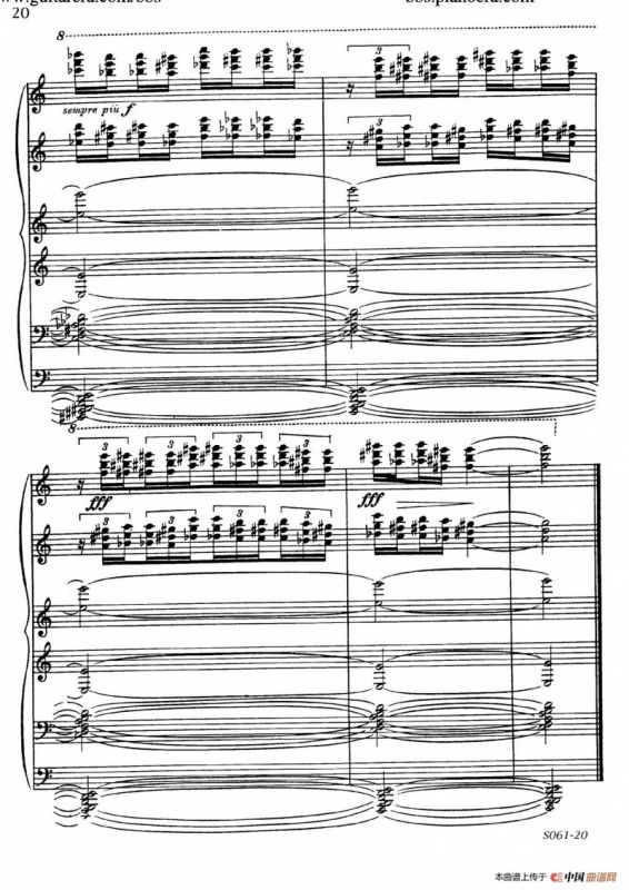 Poems of 1917 Op.41（1917之诗 4. 被侵略者的愤怒）