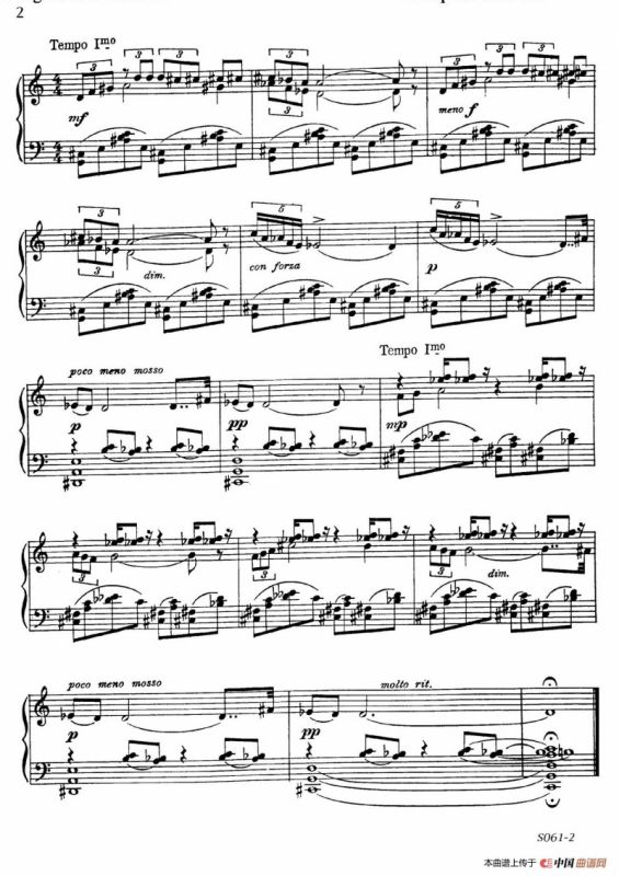 Poems of 1917 Op.41（1917之诗 1. 荒岛）