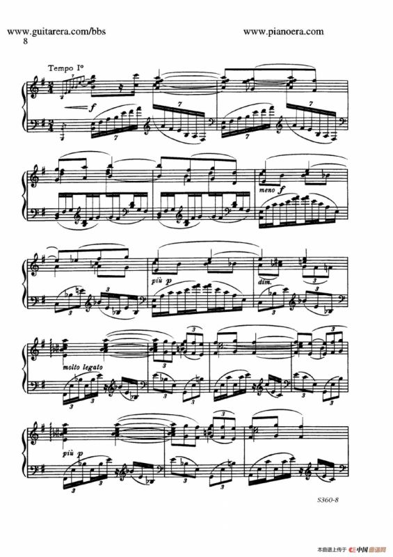 Fourth Piano Sonata S.360（第四钢琴奏鸣曲）
