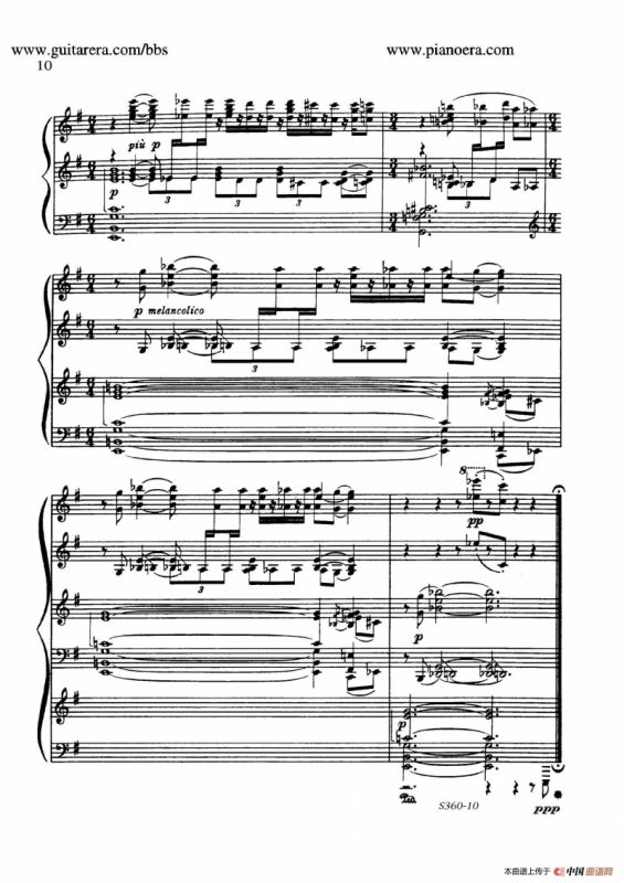 Fourth Piano Sonata S.360（第四钢琴奏鸣曲）