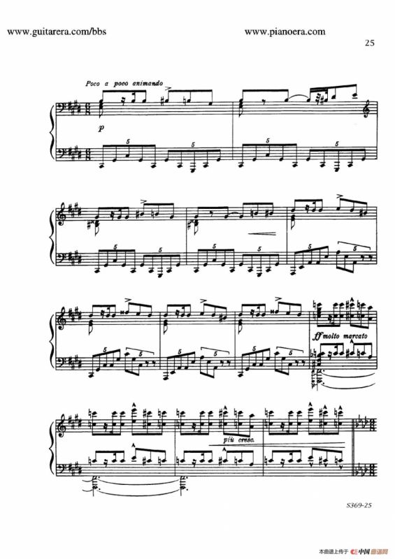Fourth Piano Sonata S.360（第四钢琴奏鸣曲）