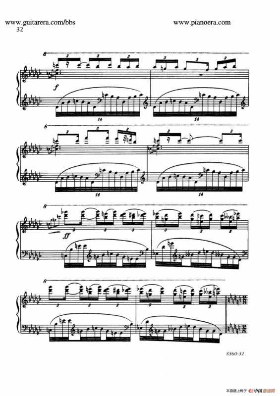 Fourth Piano Sonata S.360（第四钢琴奏鸣曲）