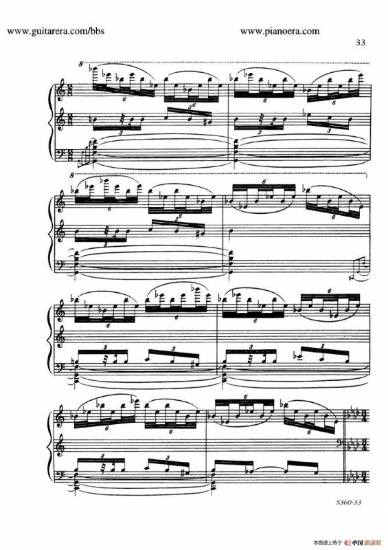 Fourth Piano Sonata S.360（第四钢琴奏鸣曲）