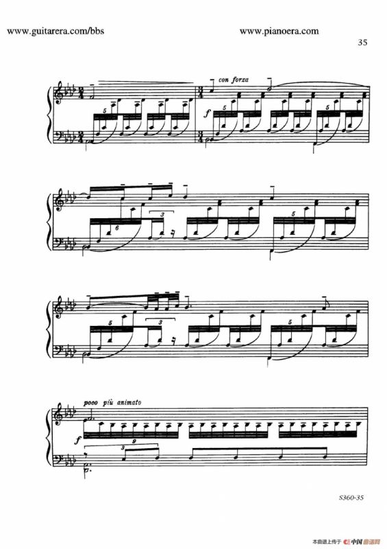 Fourth Piano Sonata S.360（第四钢琴奏鸣曲）