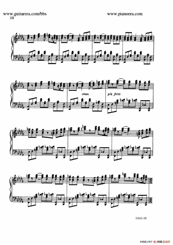 Fourth Piano Sonata S.360（第四钢琴奏鸣曲）