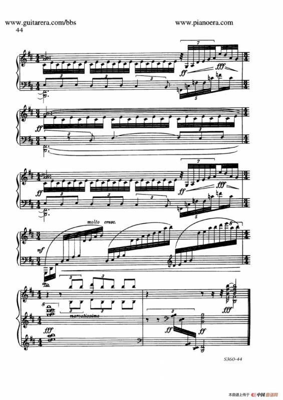 Fourth Piano Sonata S.360（第四钢琴奏鸣曲）