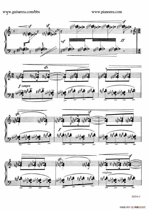 Danse Sauvage Op.13 No.2（野人之舞）