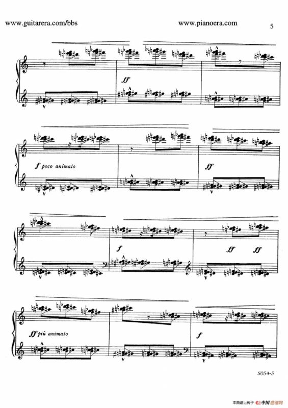 Danse Sauvage Op.13 No.2（野人之舞）