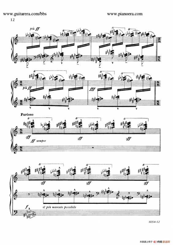 Danse Sauvage Op.13 No.2（野人之舞）