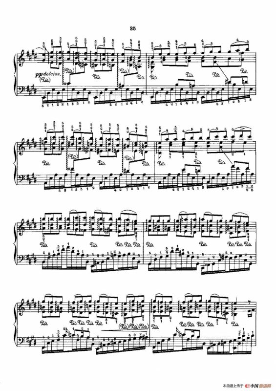 53首以肖邦练习曲为素材而作的练习曲（No.45）