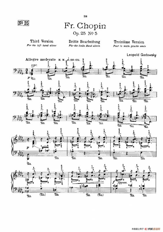 53首以肖邦练习曲为素材而作的练习曲（No.35）