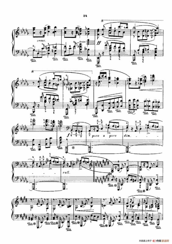 53首以肖邦练习曲为素材而作的练习曲（No.34）