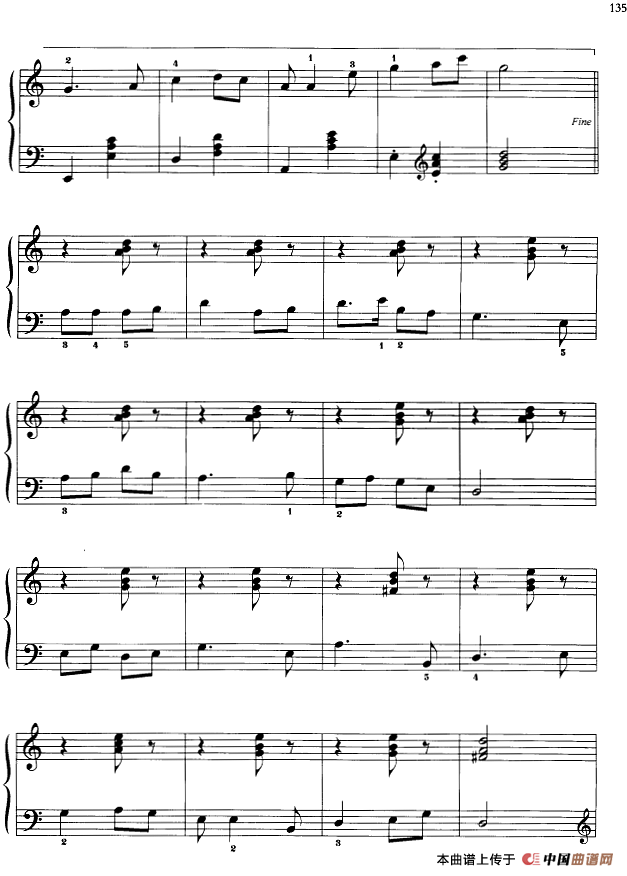 110首中国民歌钢琴小曲集：哪样儿最好看？