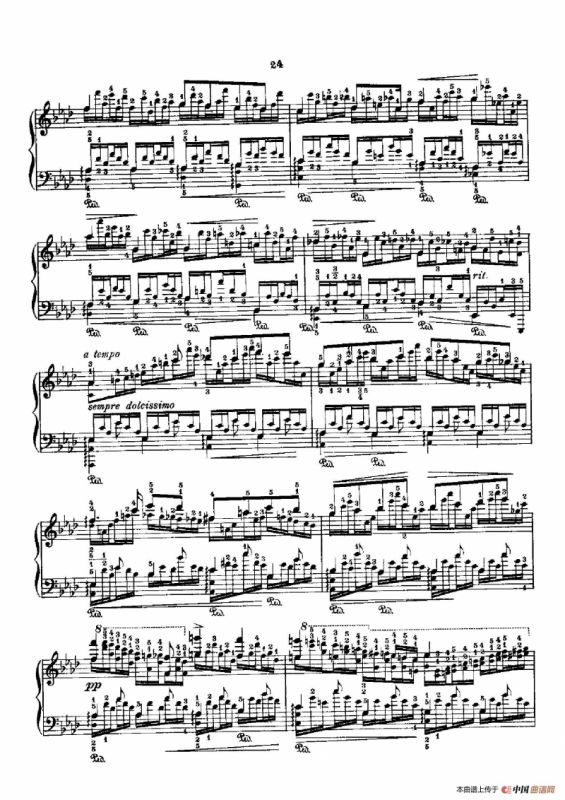 53首以肖邦练习曲为素材而作的练习曲（No.25）