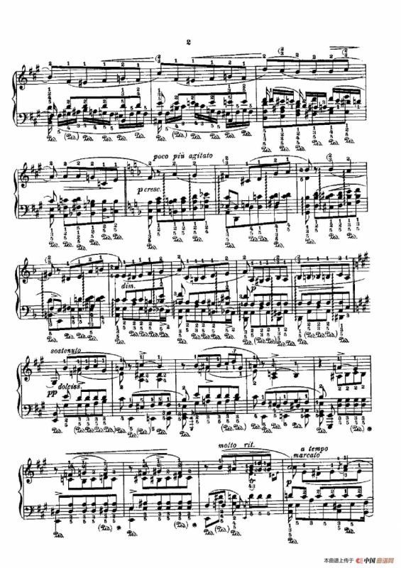 53首以肖邦练习曲为素材而作的练习曲（No.21）