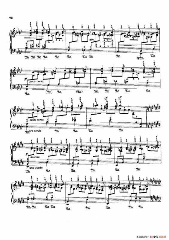 53首以肖邦练习曲为素材而作的练习曲（No.20）