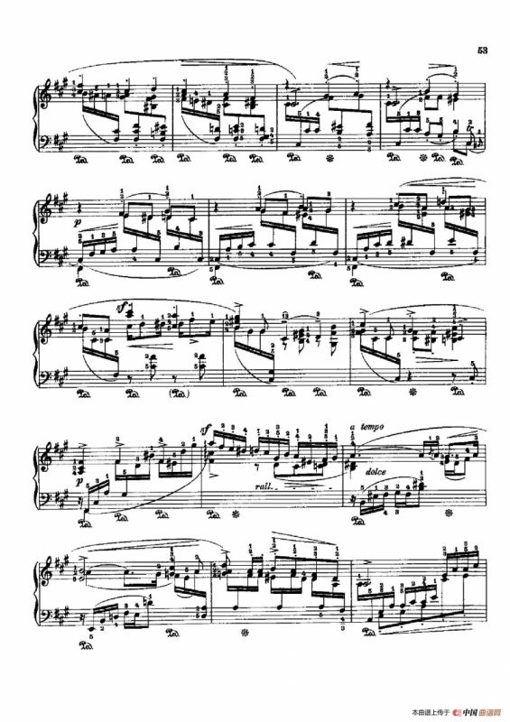 53首以肖邦练习曲为素材而作的练习曲（No.18A）