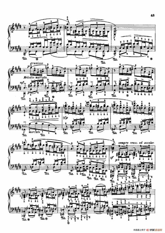 53首以肖邦练习曲为素材而作的练习曲（No.17）