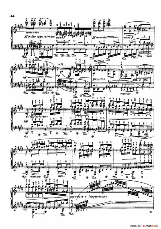 53首以肖邦练习曲为素材而作的练习曲（No.17）