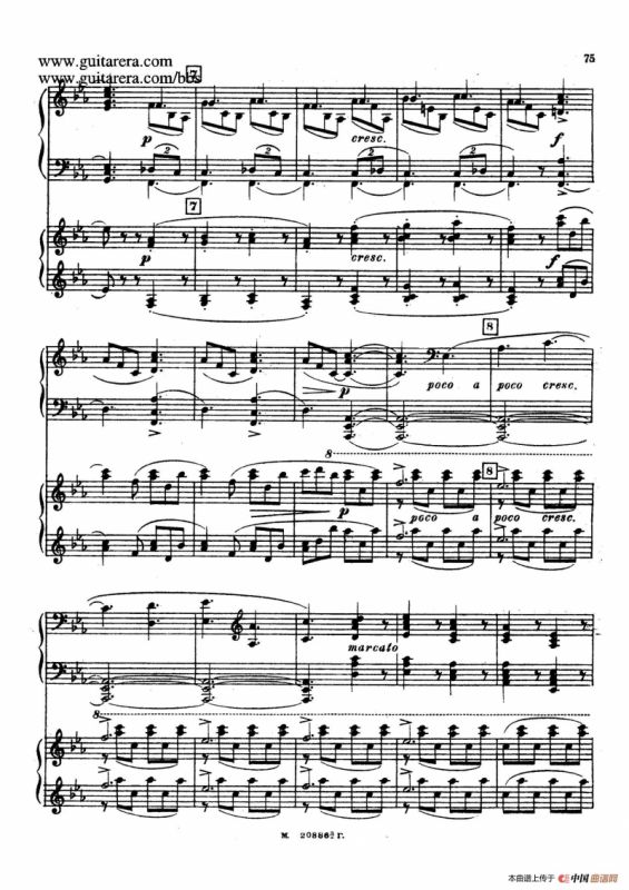 第二双钢琴组曲 Suite for Two Pianos No.2 Op.17（4. 塔兰泰拉舞曲 Tarantella）