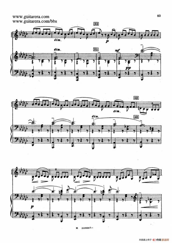 第二双钢琴组曲 Suite for Two Pianos No.2 Op.17（4. 塔兰泰拉舞曲 Tarantella）