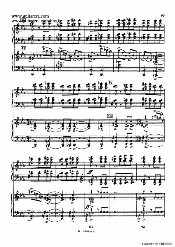 第二双钢琴组曲 Suite for Two Pianos No.2 Op.17（4. 塔兰泰拉舞曲 Tarantella）