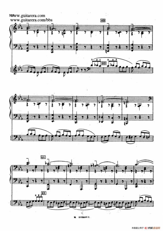 第二双钢琴组曲 Suite for Two Pianos No.2 Op.17（4. 塔兰泰拉舞曲 Tarantella）