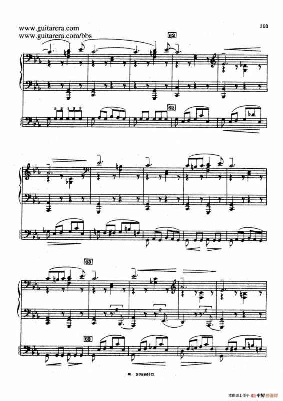 第二双钢琴组曲 Suite for Two Pianos No.2 Op.17（4. 塔兰泰拉舞曲 Tarantella）