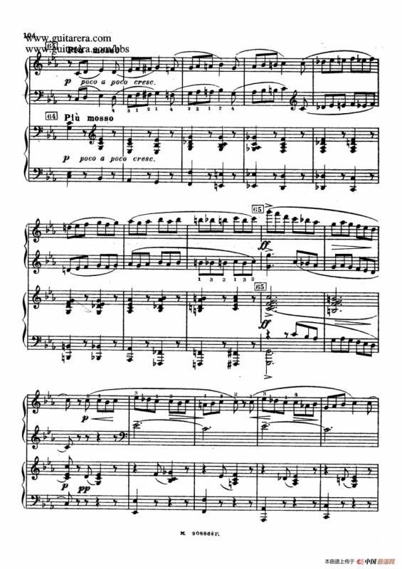 第二双钢琴组曲 Suite for Two Pianos No.2 Op.17（4. 塔兰泰拉舞曲 Tarantella）
