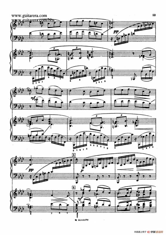 第二双钢琴组曲 Suite for Two Pianos No.2 Op.17（3. 浪漫曲 Romance）