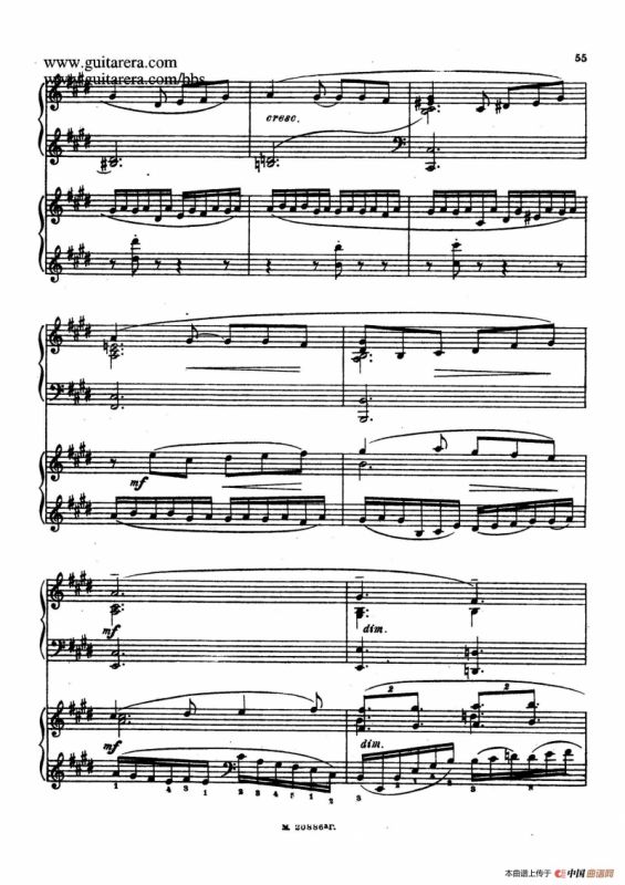 第二双钢琴组曲 Suite for Two Pianos No.2 Op.17（3. 浪漫曲 Romance）