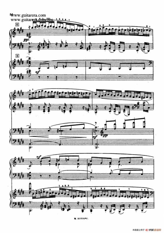 第二双钢琴组曲 Suite for Two Pianos No.2 Op.17（3. 浪漫曲 Romance）