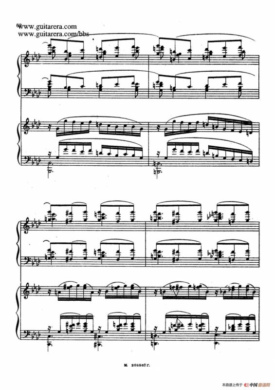 第二双钢琴组曲 Suite for Two Pianos No.2 Op.17（3. 浪漫曲 Romance）