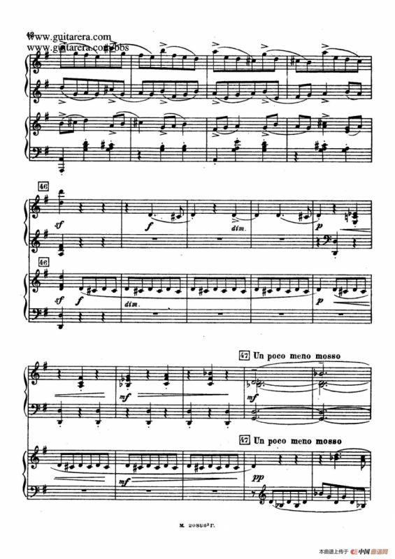 第二双钢琴组曲 Suite for Two Pianos No.2 Op.17（2. 圆舞曲 Valse）