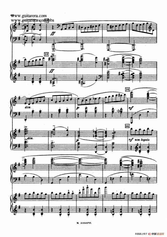 第二双钢琴组曲 Suite for Two Pianos No.2 Op.17（2. 圆舞曲 Valse）