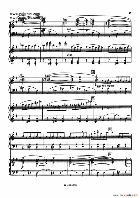 第二双钢琴组曲 Suite for Two Pianos No.2 Op.17（2. 圆舞曲 Valse）