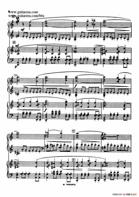 第二双钢琴组曲 Suite for Two Pianos No.2 Op.17（1. 引子 Introduction）