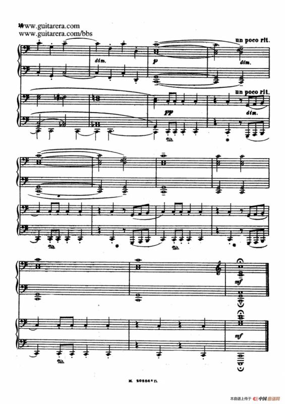 第二双钢琴组曲 Suite for Two Pianos No.2 Op.17（1. 引子 Introduction）