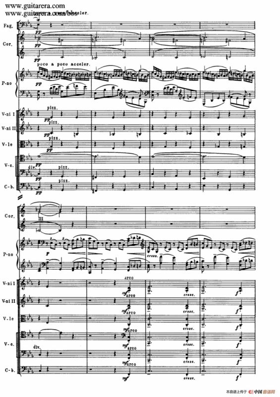 c小调第二钢琴协奏曲 Op.18（总谱·P37——45）