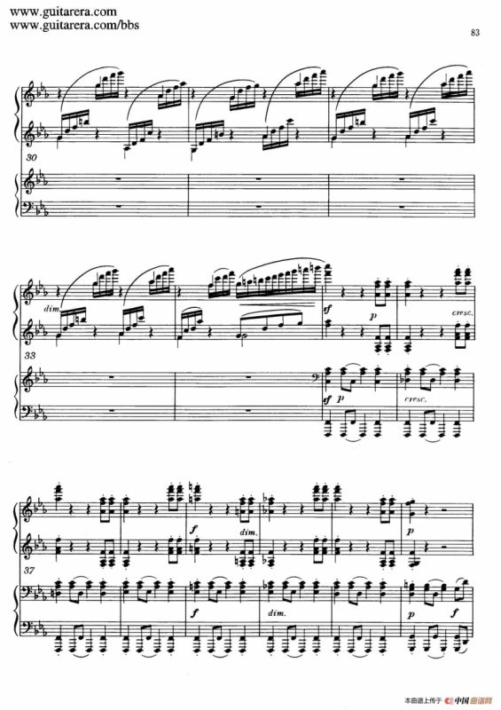 c小调第二钢琴协奏曲 Op.18（双钢琴·第三乐章）