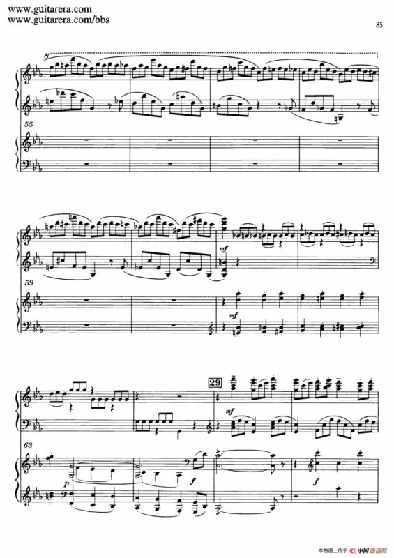 c小调第二钢琴协奏曲 Op.18（双钢琴·第三乐章）