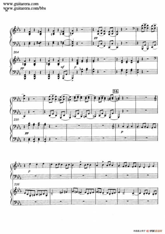 c小调第二钢琴协奏曲 Op.18（双钢琴·第三乐章）