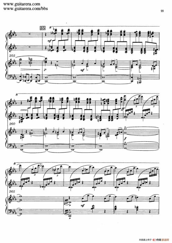 c小调第二钢琴协奏曲 Op.18（双钢琴·第三乐章）