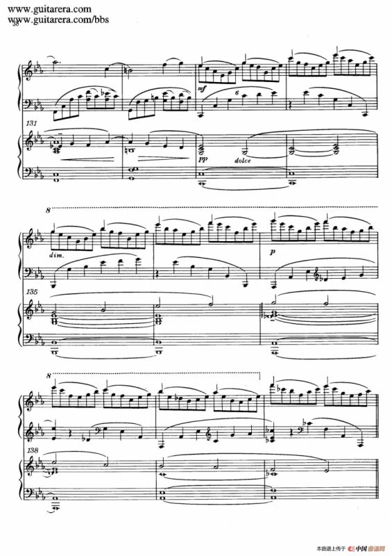 c小调第二钢琴协奏曲 Op.18（双钢琴·第一乐章）