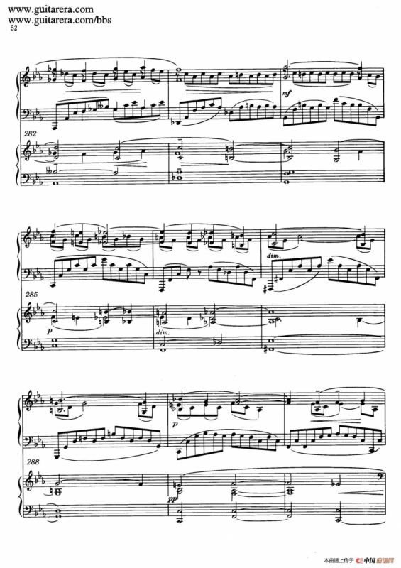 c小调第二钢琴协奏曲 Op.18（双钢琴·第一乐章）